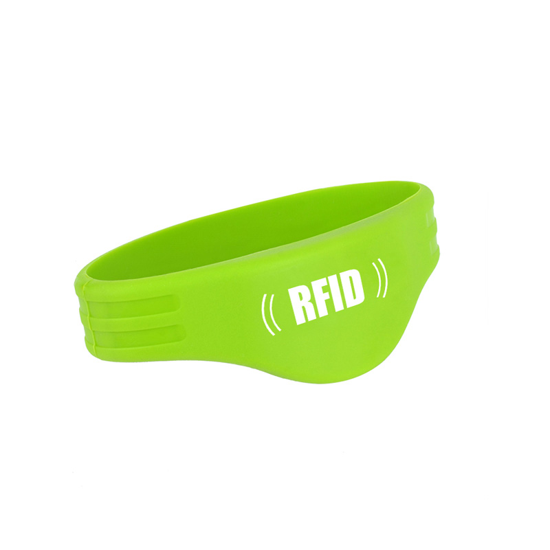RFID水上樂園硅膠腕帶定做廠家NFC硅膠智能手環(huán)工廠